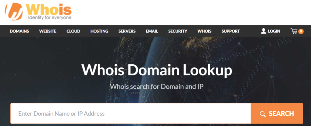 Whois Website Hosting Company Info & IP Whois