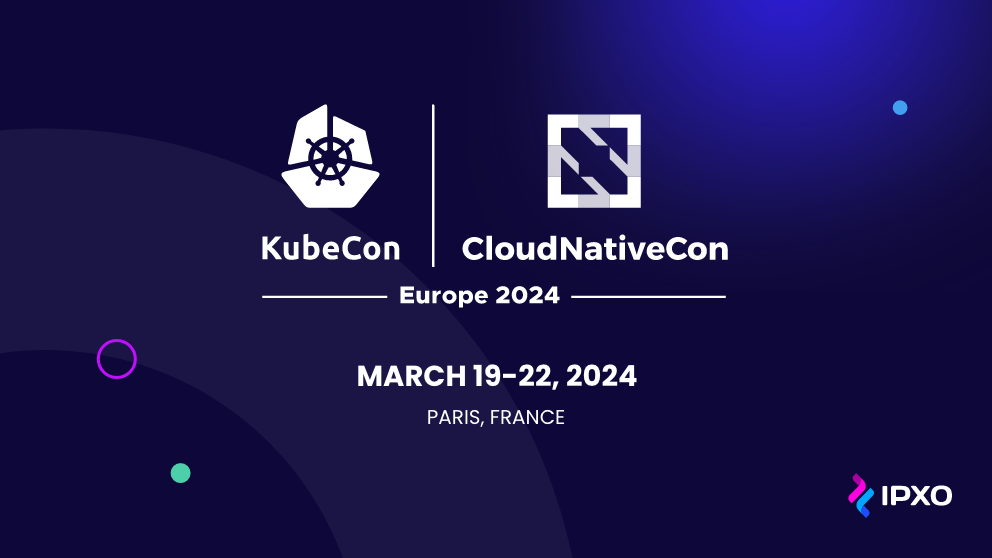 IPXO participation at KubeCon 2024 event